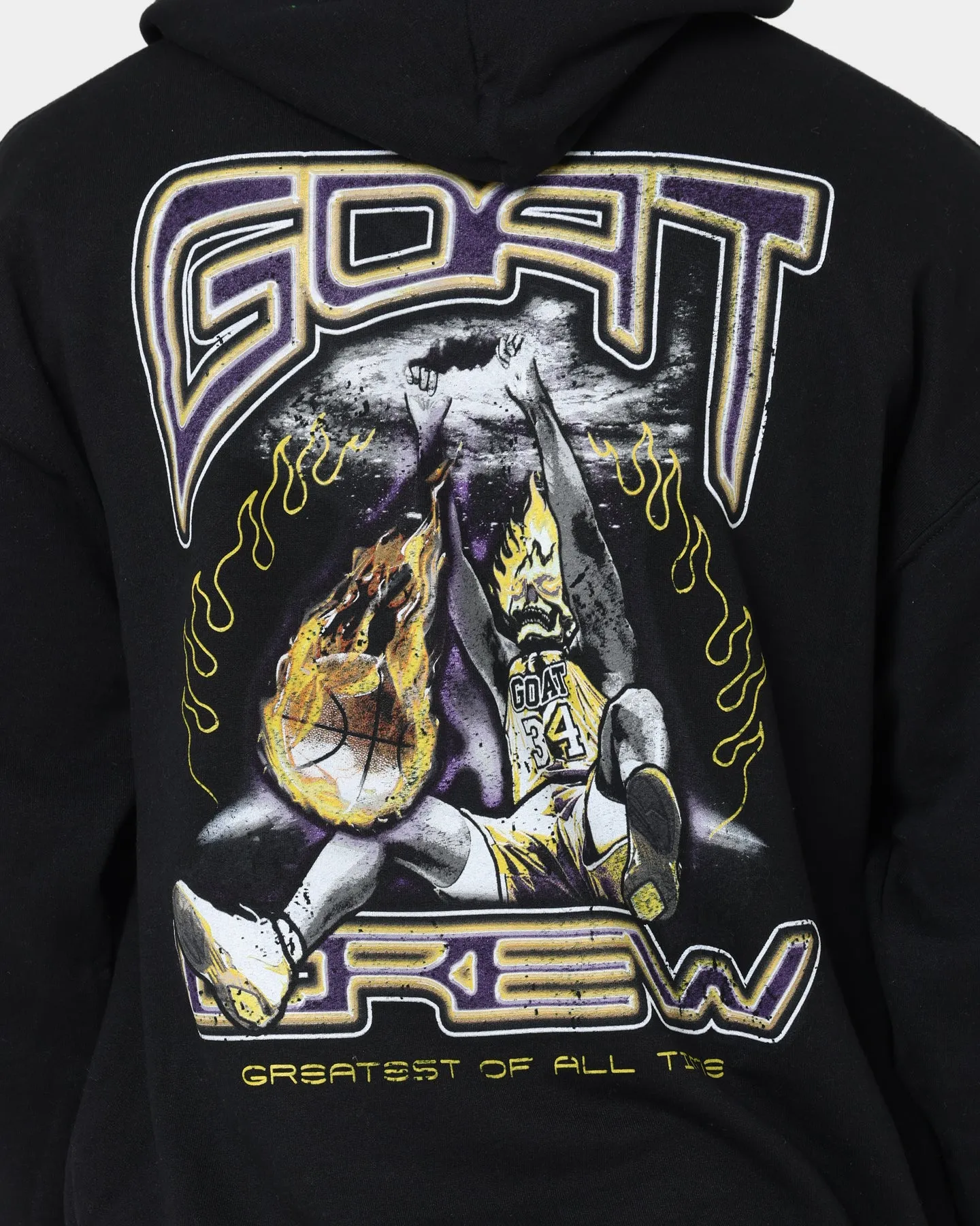 Goat Crew Space Slam Kapuzenpullover Schwarz