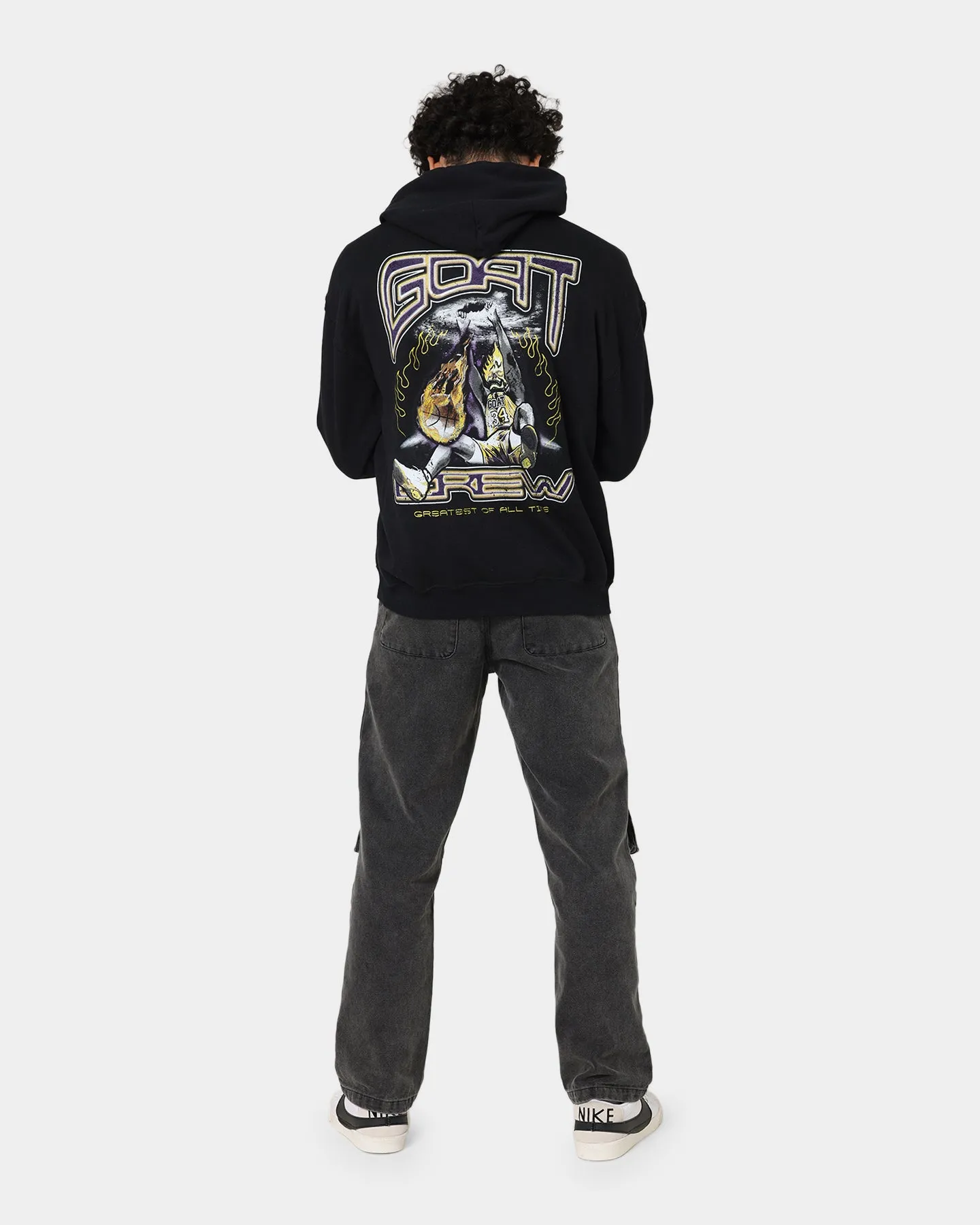 Goat Crew Space Slam Kapuzenpullover Schwarz