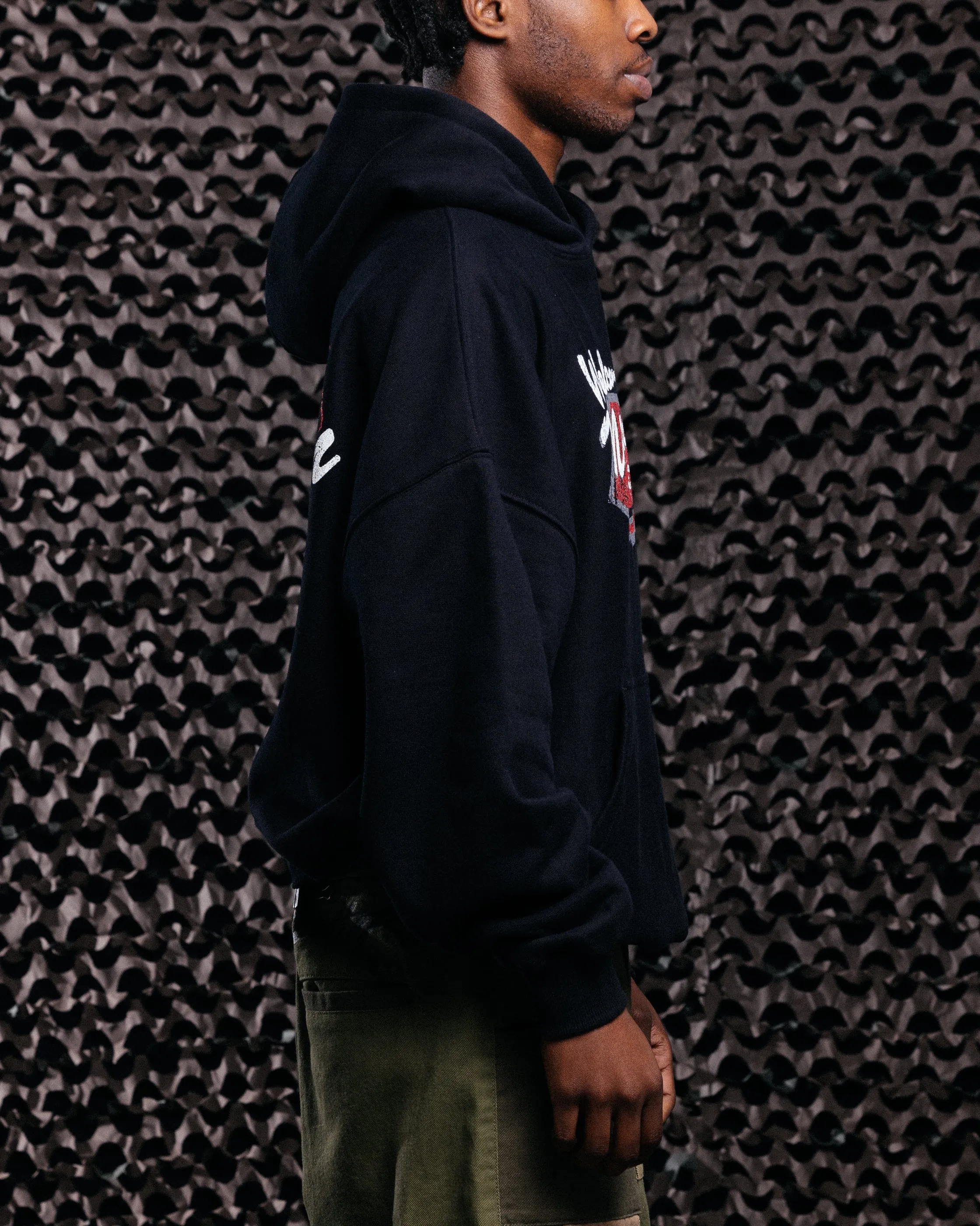 Goat Crew X Call Of Duty Nuketown Premium Kapuzenpullover Schwarz