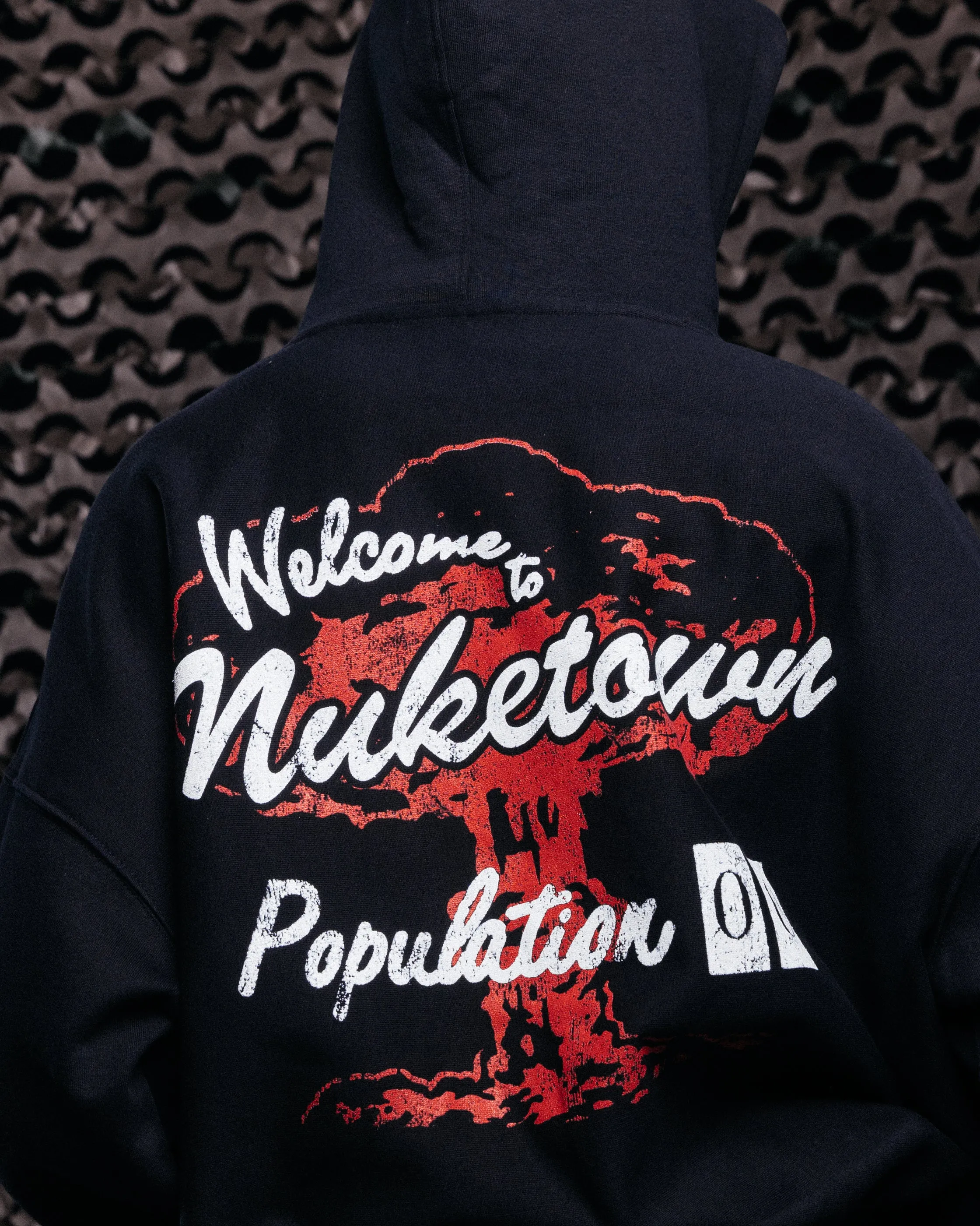 Goat Crew X Call Of Duty Nuketown Premium Kapuzenpullover Schwarz
