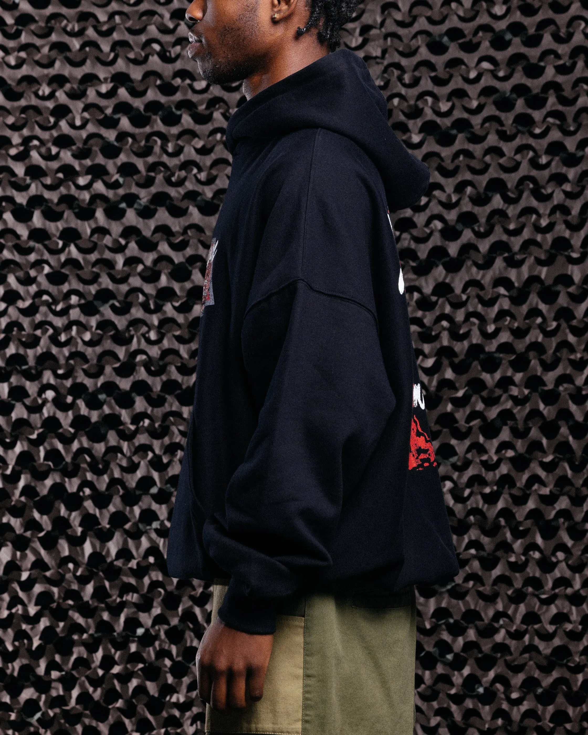 Goat Crew X Call Of Duty Nuketown Premium Kapuzenpullover Schwarz