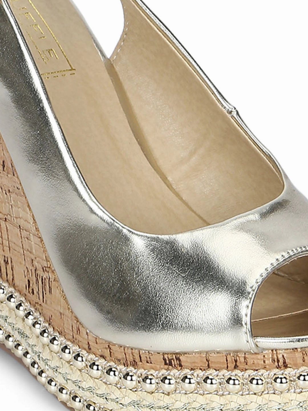 Gold Back Strap Wedges