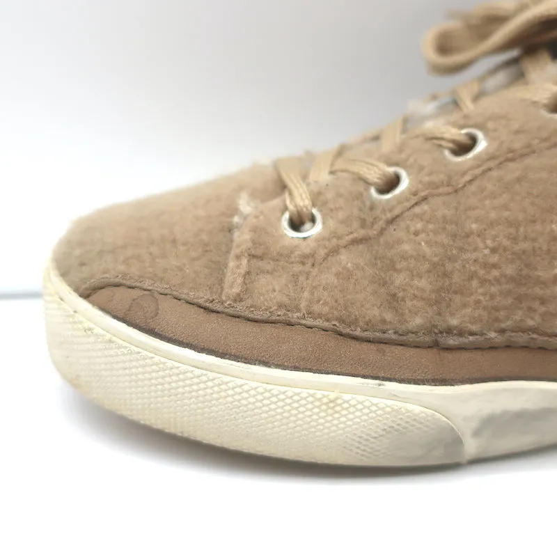 Golden Goose Superstar Shearling Low-Top Sneakers Beige Größe 36