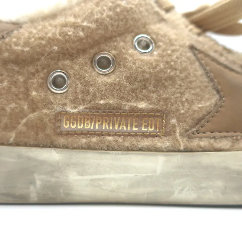 Golden Goose Superstar Shearling Low-Top Sneakers Beige Größe 36