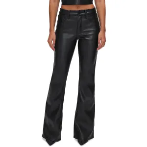 Good American Damen Kunstleder-Schlagjeans