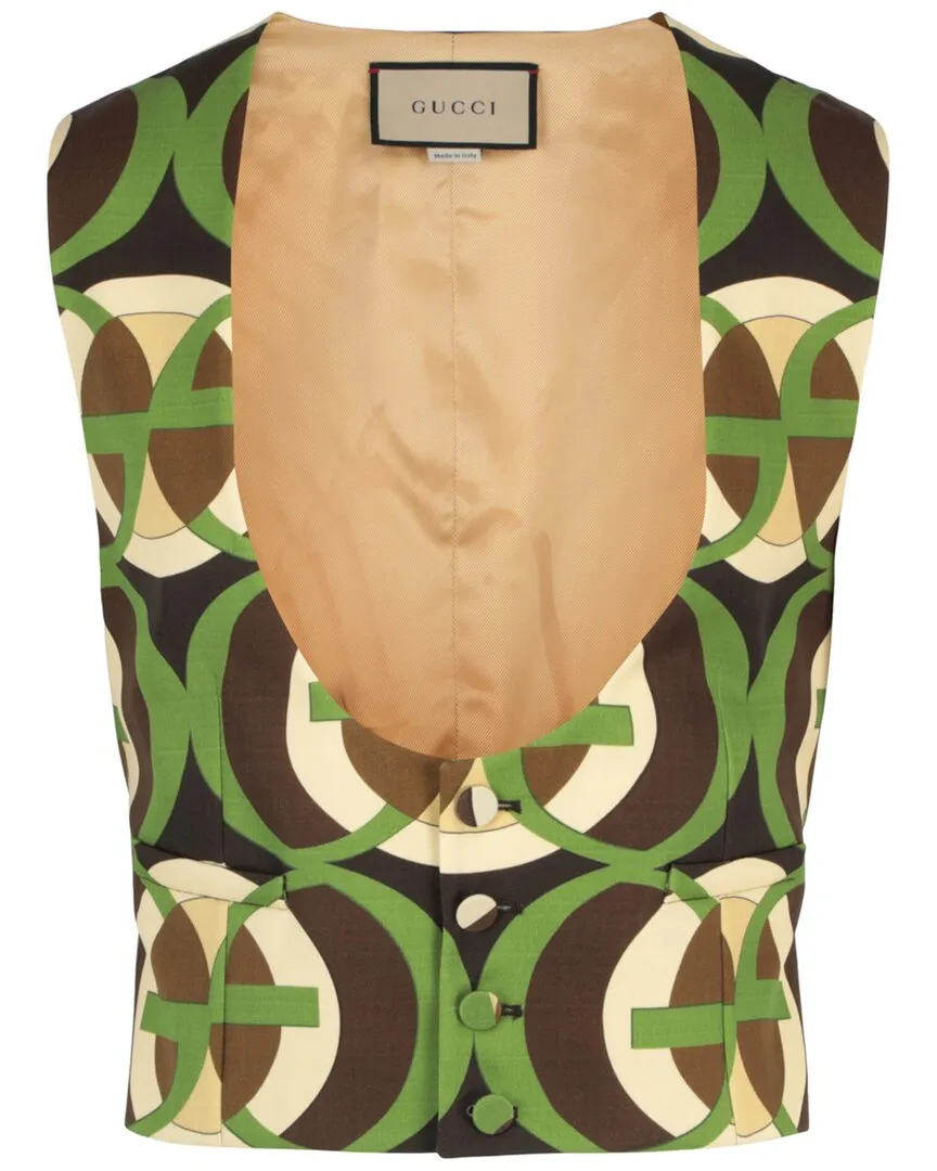 Gucci G-Muster Wollweste