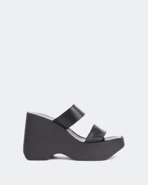 Hadid Schwarzes Leder