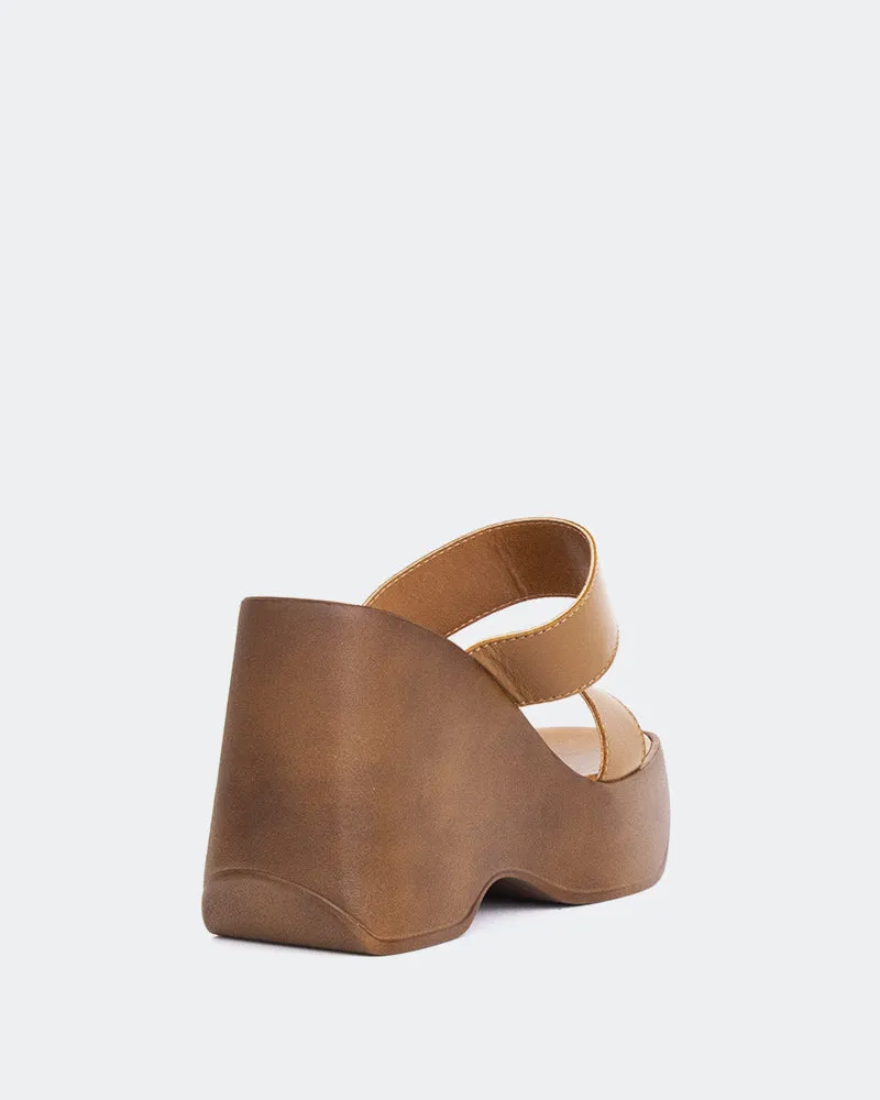 Hadid Braun Leder