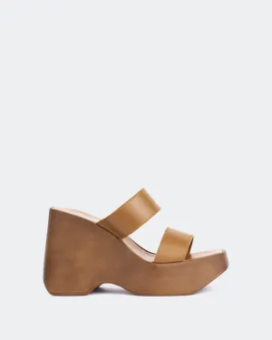 Hadid Braun Leder