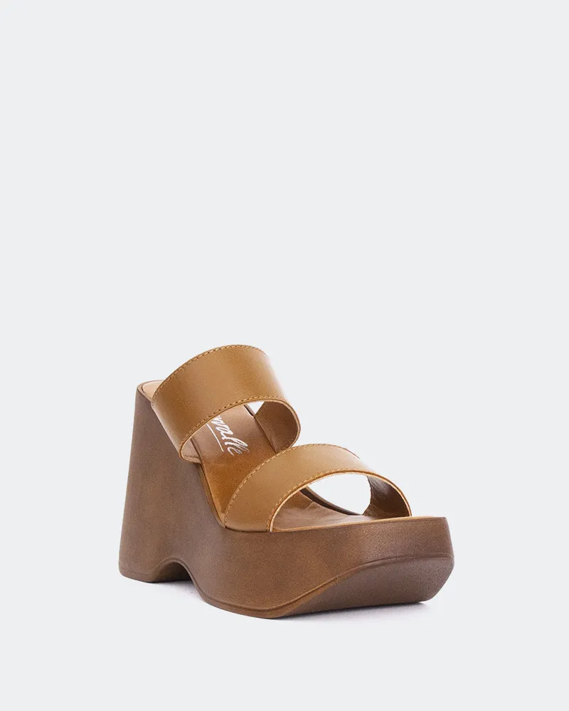 Hadid Braun Leder