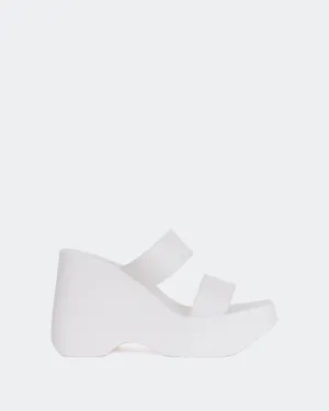 Hadid Weißes Leder