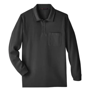 Harriton - Herren Fleece-Pullover mit Stainbloc-Piqué (M709 MY)