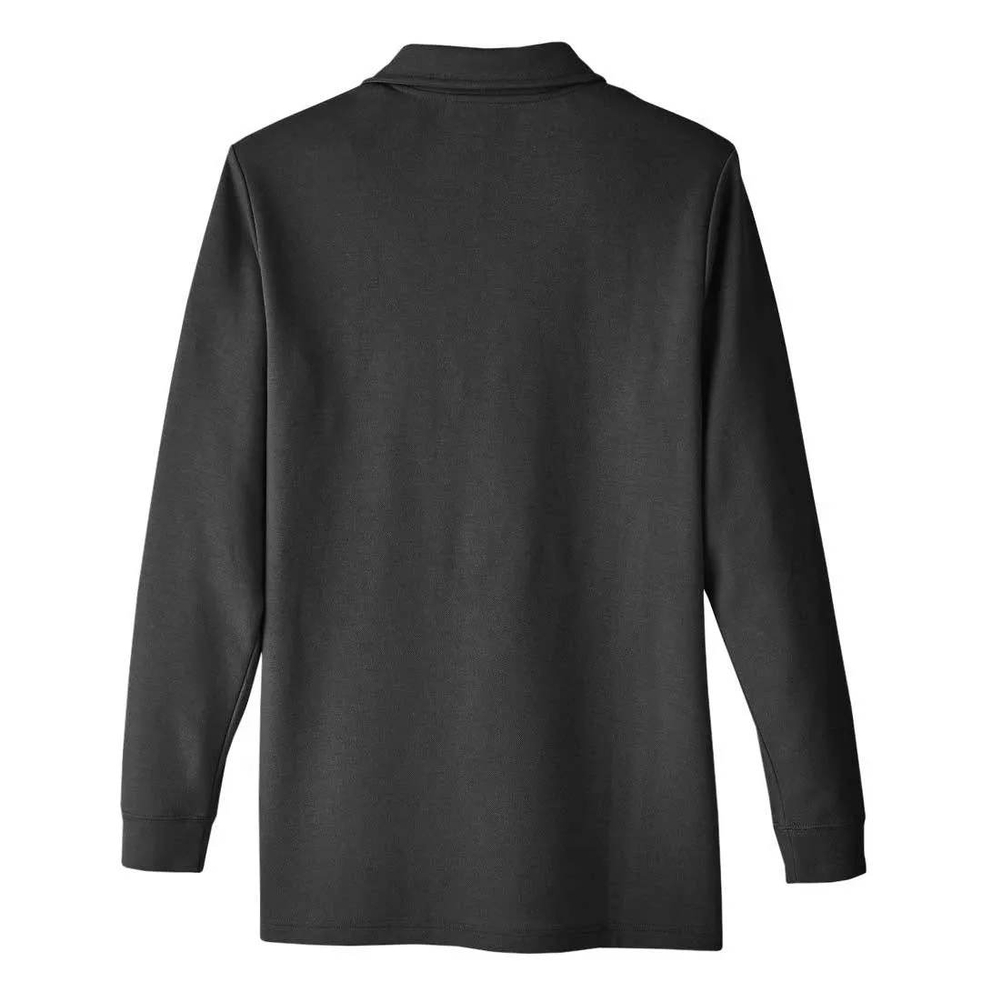Harriton - Herren Fleece-Pullover mit Stainbloc-Piqué (M709 MY)