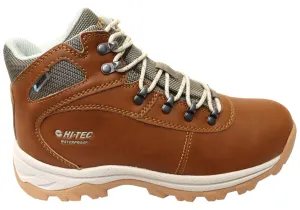 Hi Tec Damen Altitude Base Camp Lite wasserdichte bequeme Wanderstiefel Hi Tec Schuhe