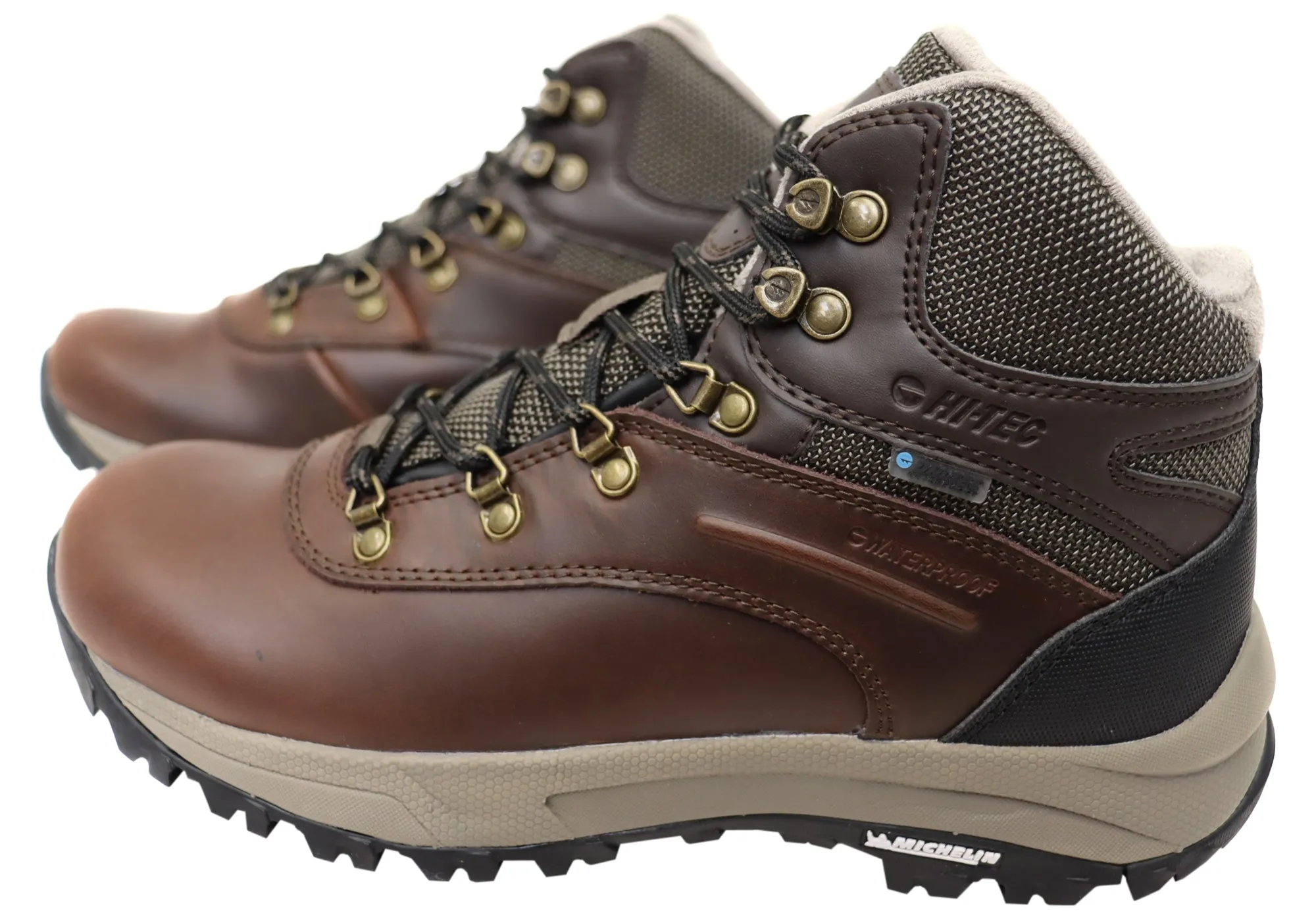 Hi Tec Damen Altitude VI i Wasserdichte Leder Bequeme Wanderstiefel Hi Tec Schuhe
