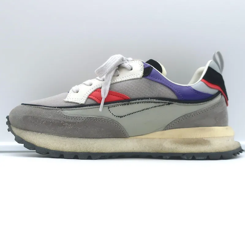 Hidnander Threedome.Zero Low Top Sneakers Hellgrau Größe 37 NEU