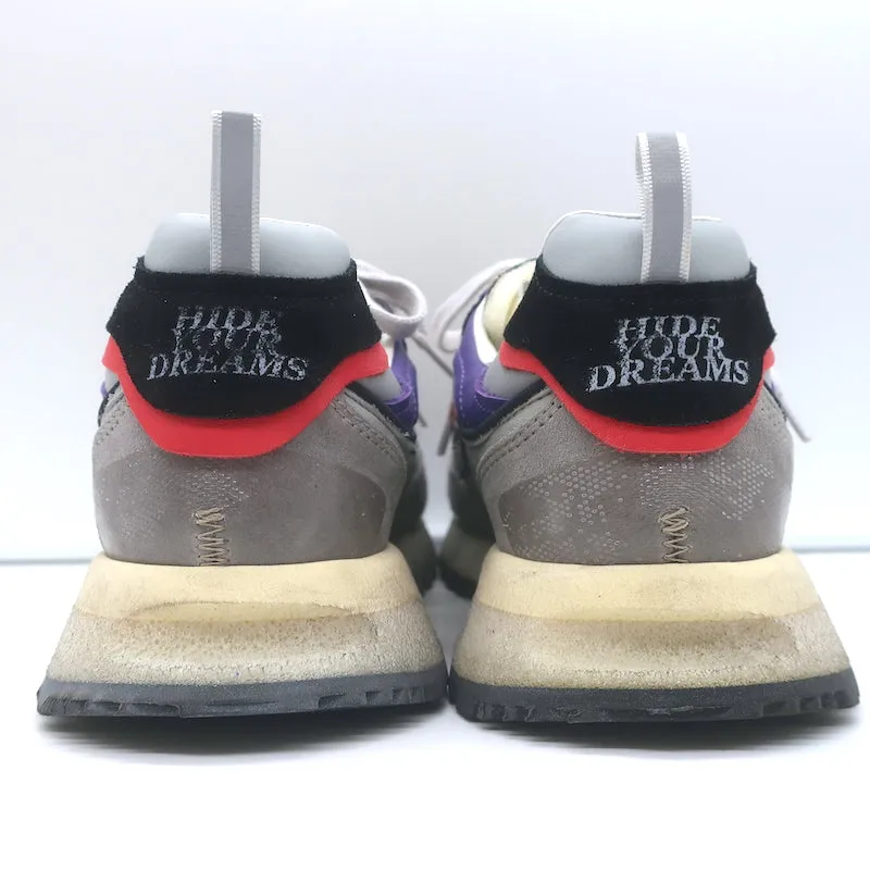 Hidnander Threedome.Zero Low Top Sneakers Hellgrau Größe 37 NEU