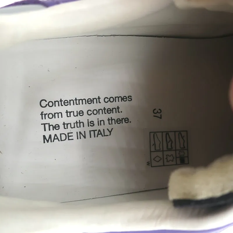 Hidnander Threedome.Zero Low Top Sneakers Hellgrau Größe 37 NEU
