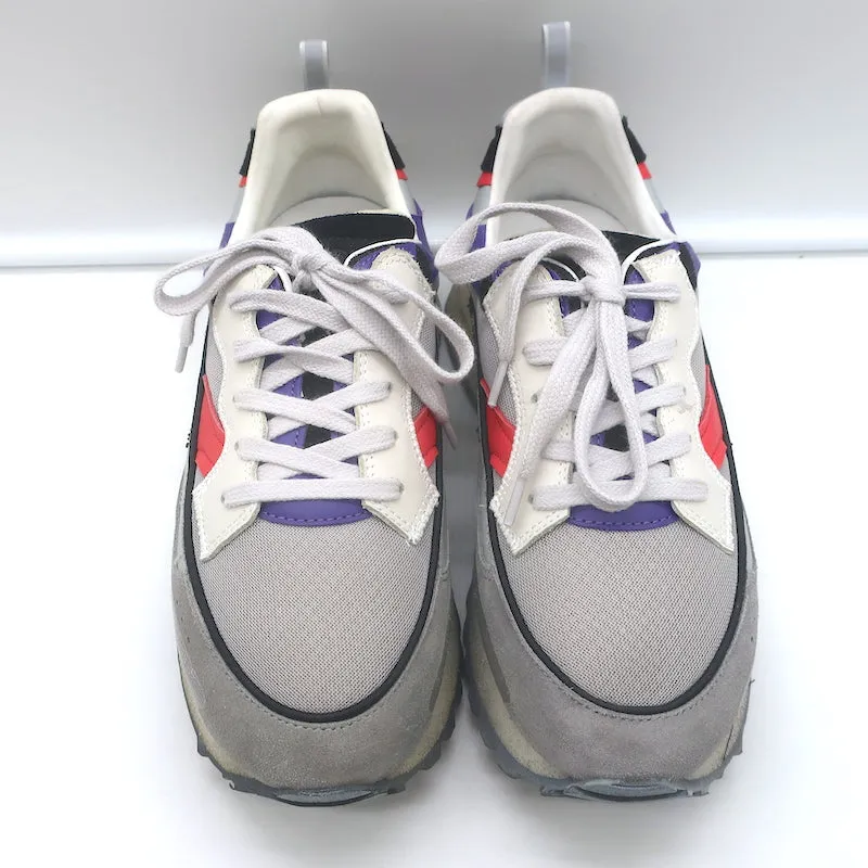 Hidnander Threedome.Zero Low Top Sneakers Hellgrau Größe 37 NEU