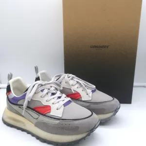 Hidnander Threedome.Zero Low Top Sneakers Hellgrau Größe 37 NEU