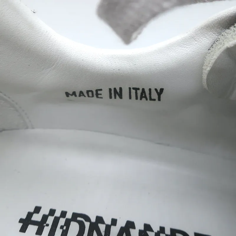 Hidnander Threedome.Zero Low Top Sneakers Hellgrau Größe 37 NEU