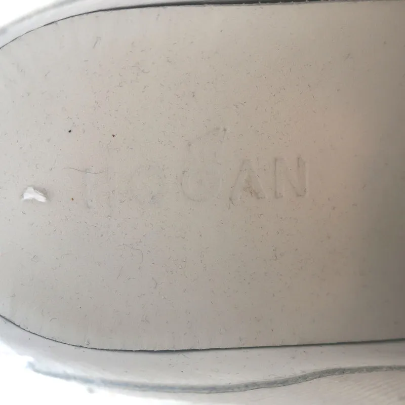Hogan Interactive Glitter H Low Top Sneakers Weißes Leder Größe 34
