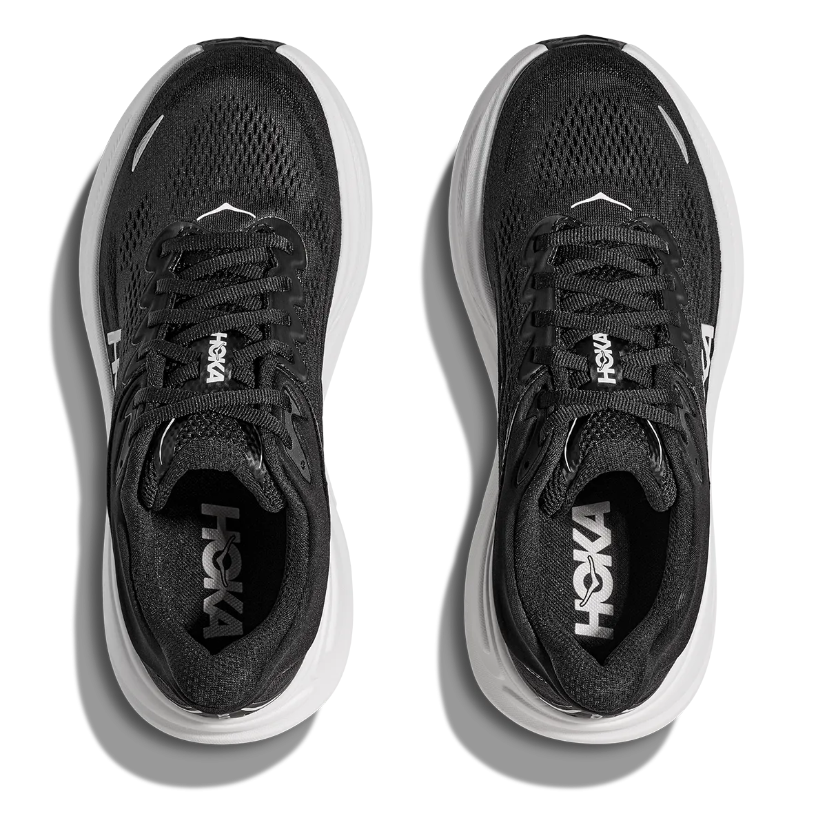 Hoka Bondi 9 Schwarz - Weiß