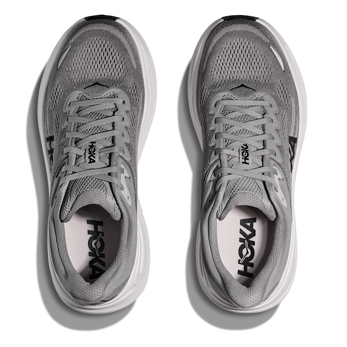 Hoka Bondi 9 Galaktisch Grau - Sternengrau