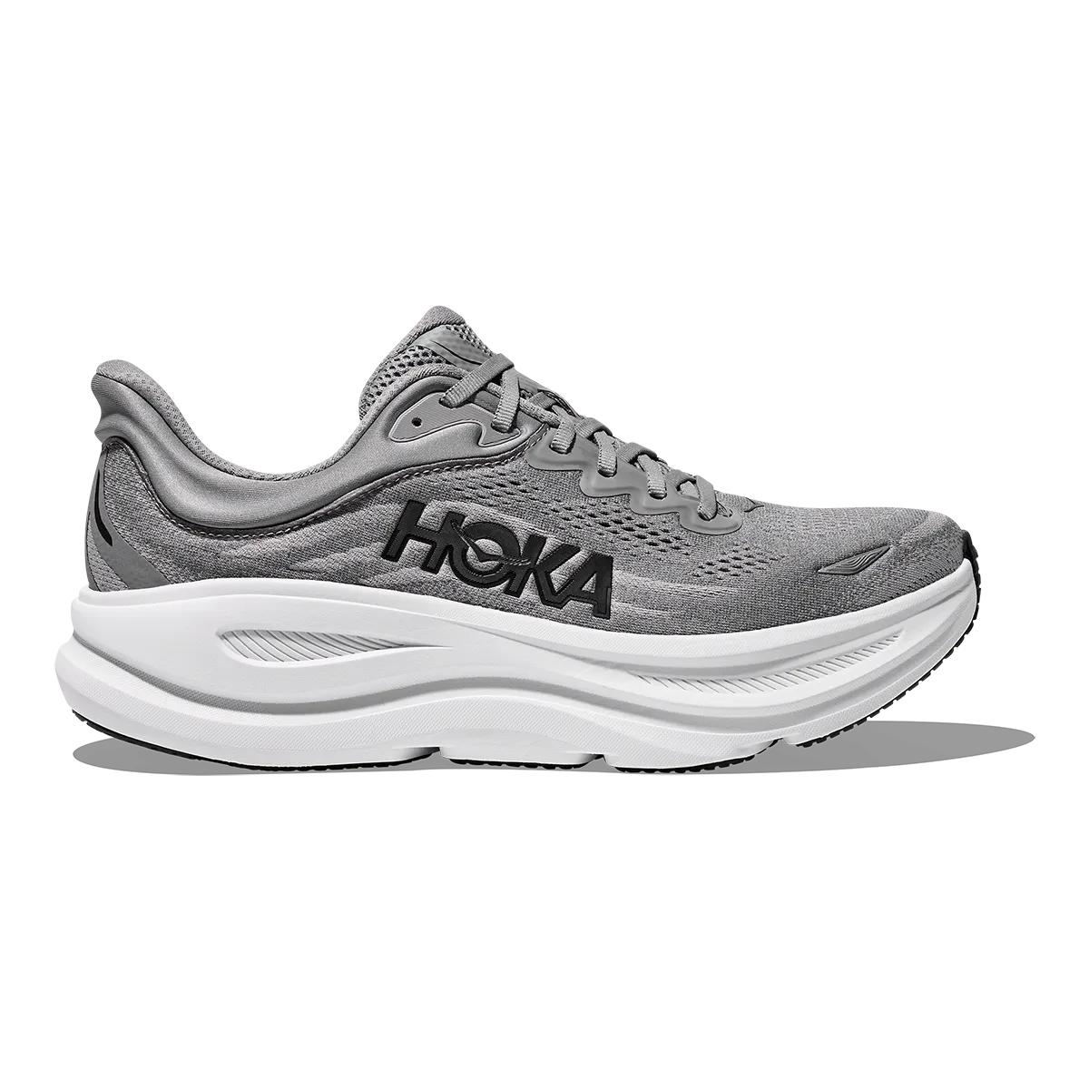 Hoka Bondi 9 Galaktisch Grau - Sternengrau