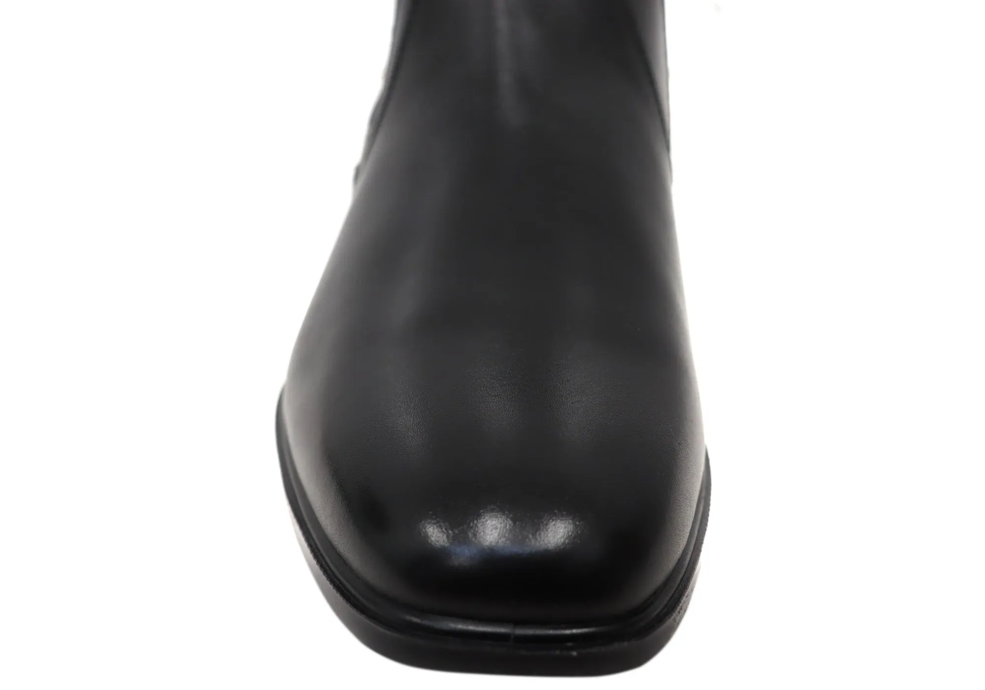 Hush Puppies Eastwood Herren Bequeme Extra Weite Lederstiefel Hush Puppies Schuhe