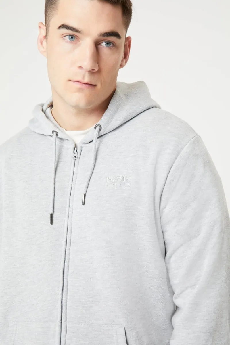 INSPORT MÄNNER ALASKA VOLLREIßVERSCHLUSS KAPUZEN GRAU JACKE Bekleidung_Herren-Insport