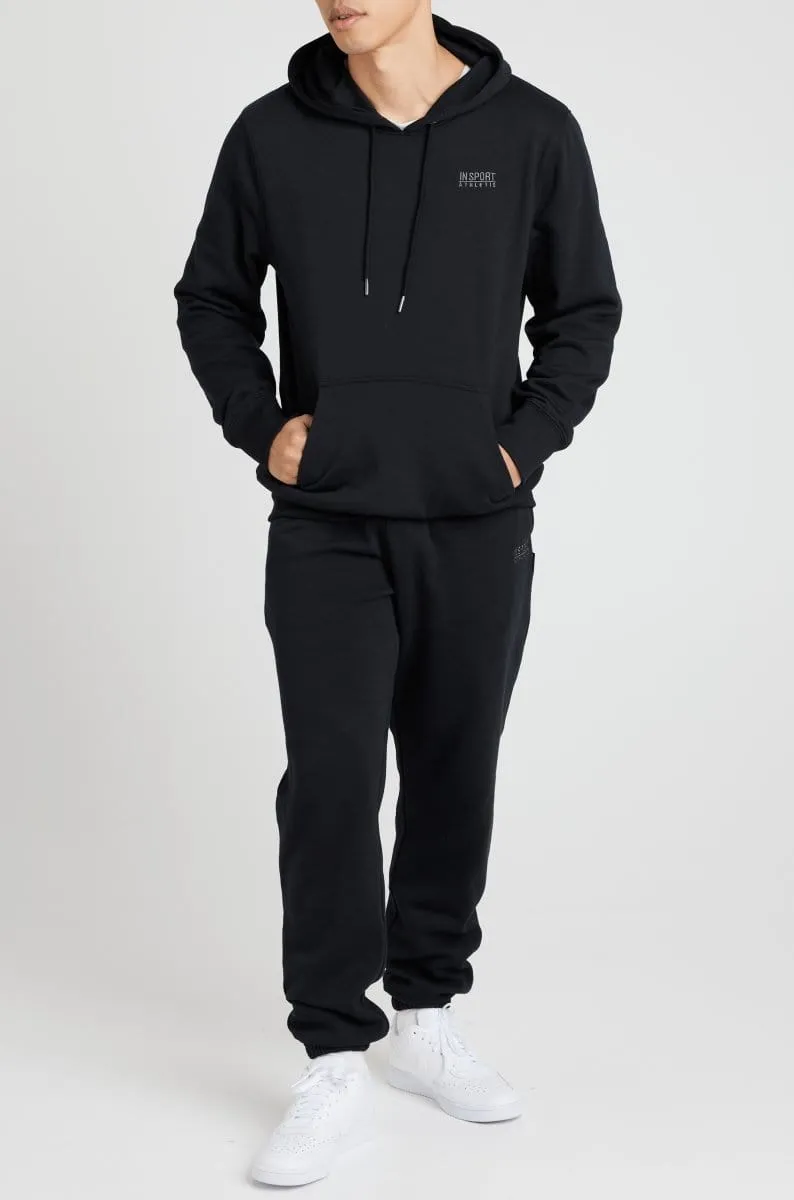 INSPORT UNISEX ALASKA SCHWARZE KAPUZENJACKE