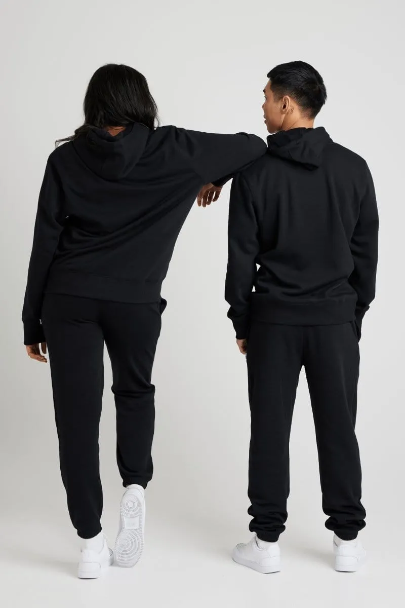 INSPORT UNISEX ALASKA SCHWARZE KAPUZENJACKE