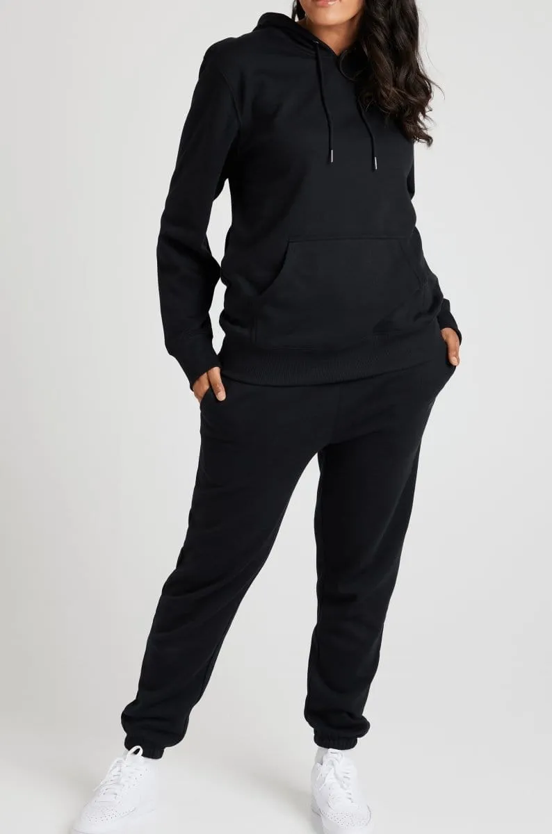 INSPORT UNISEX ALASKA SCHWARZE KAPUZENJACKE
