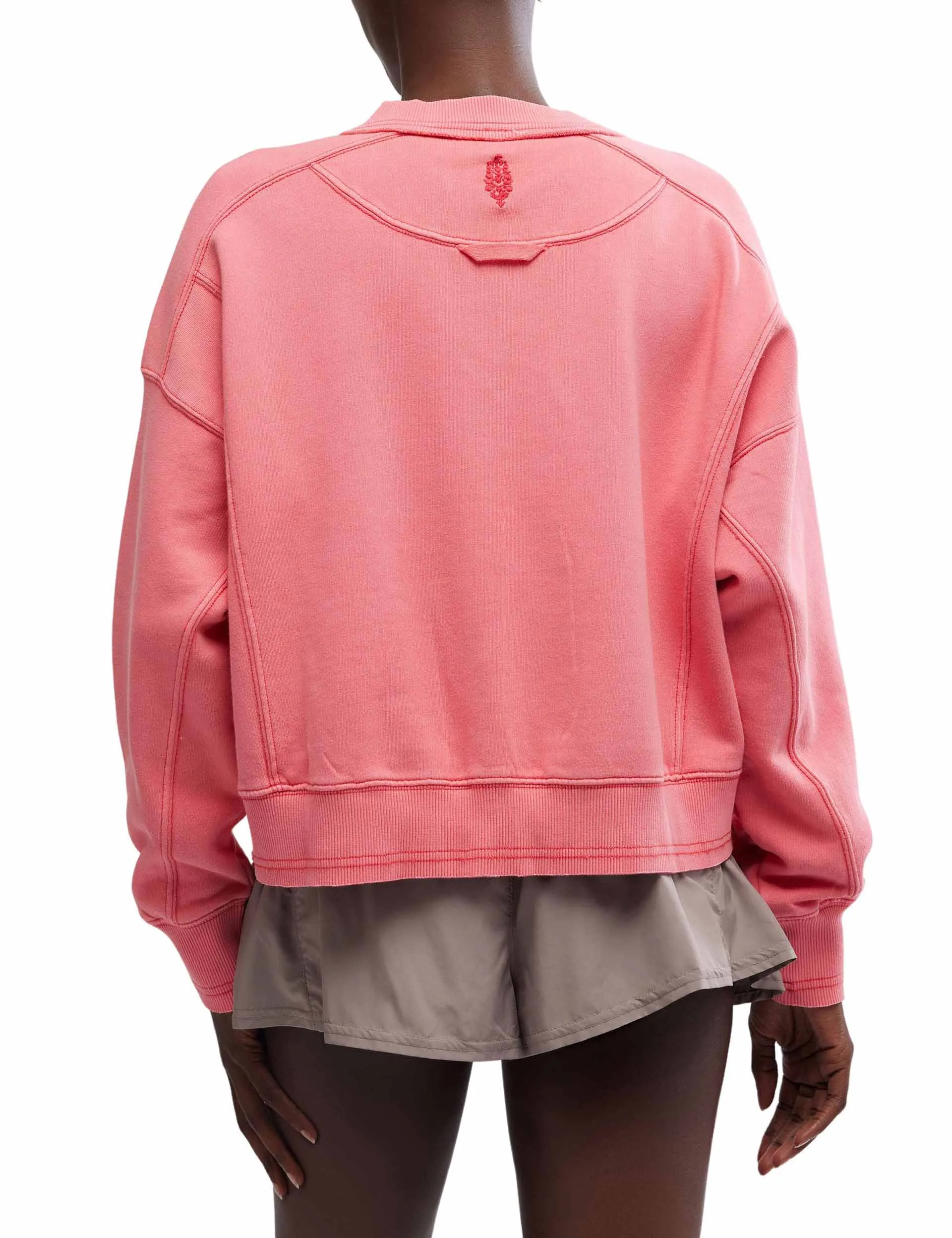 Intercept Pullover - Hibiskus