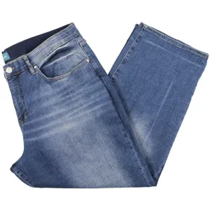 Jag Jeans Damen Plus High Rise Whisker Wash Straight Leg Jeans