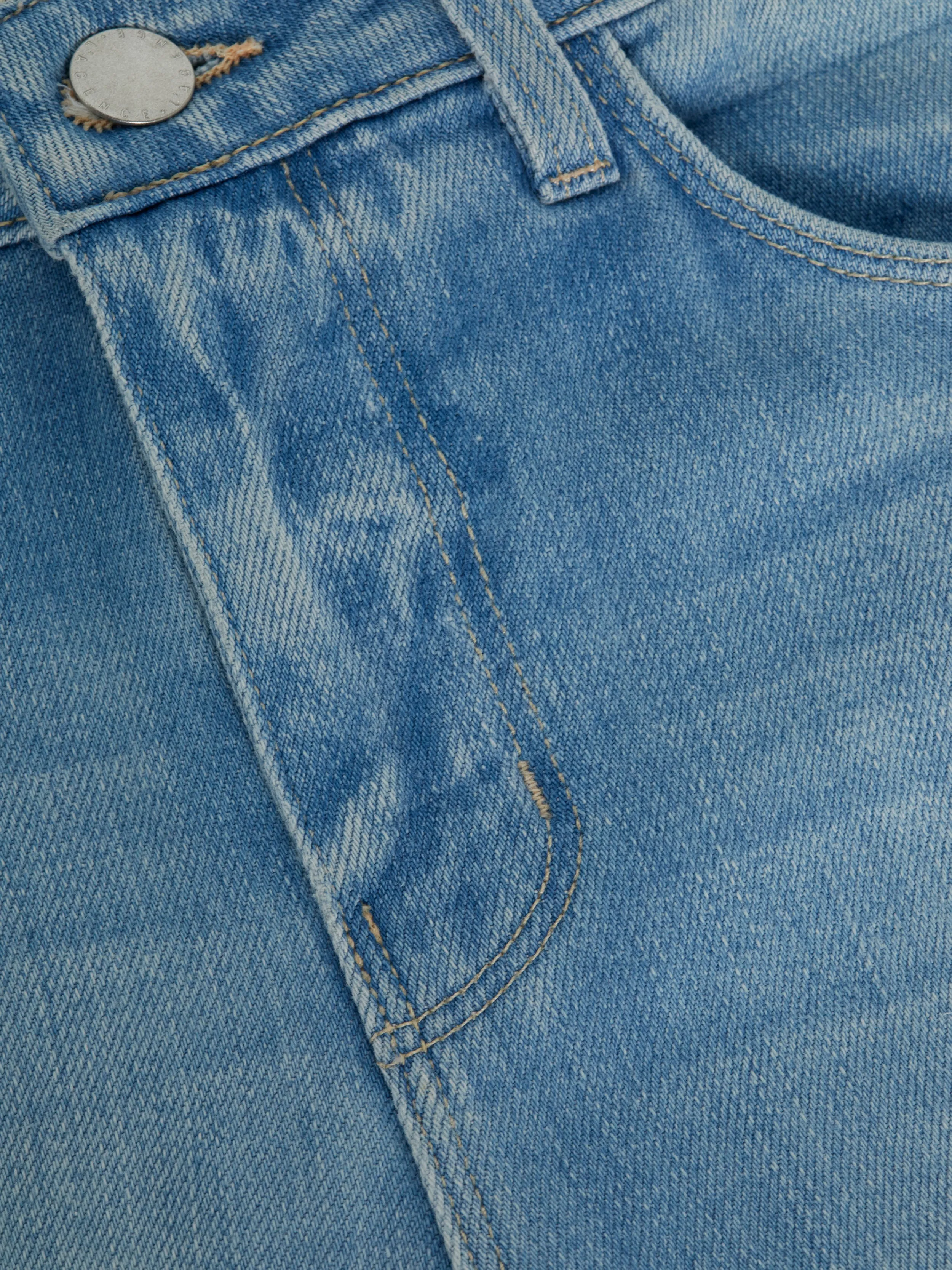Joanne Low-Rise Weitbeinjeans