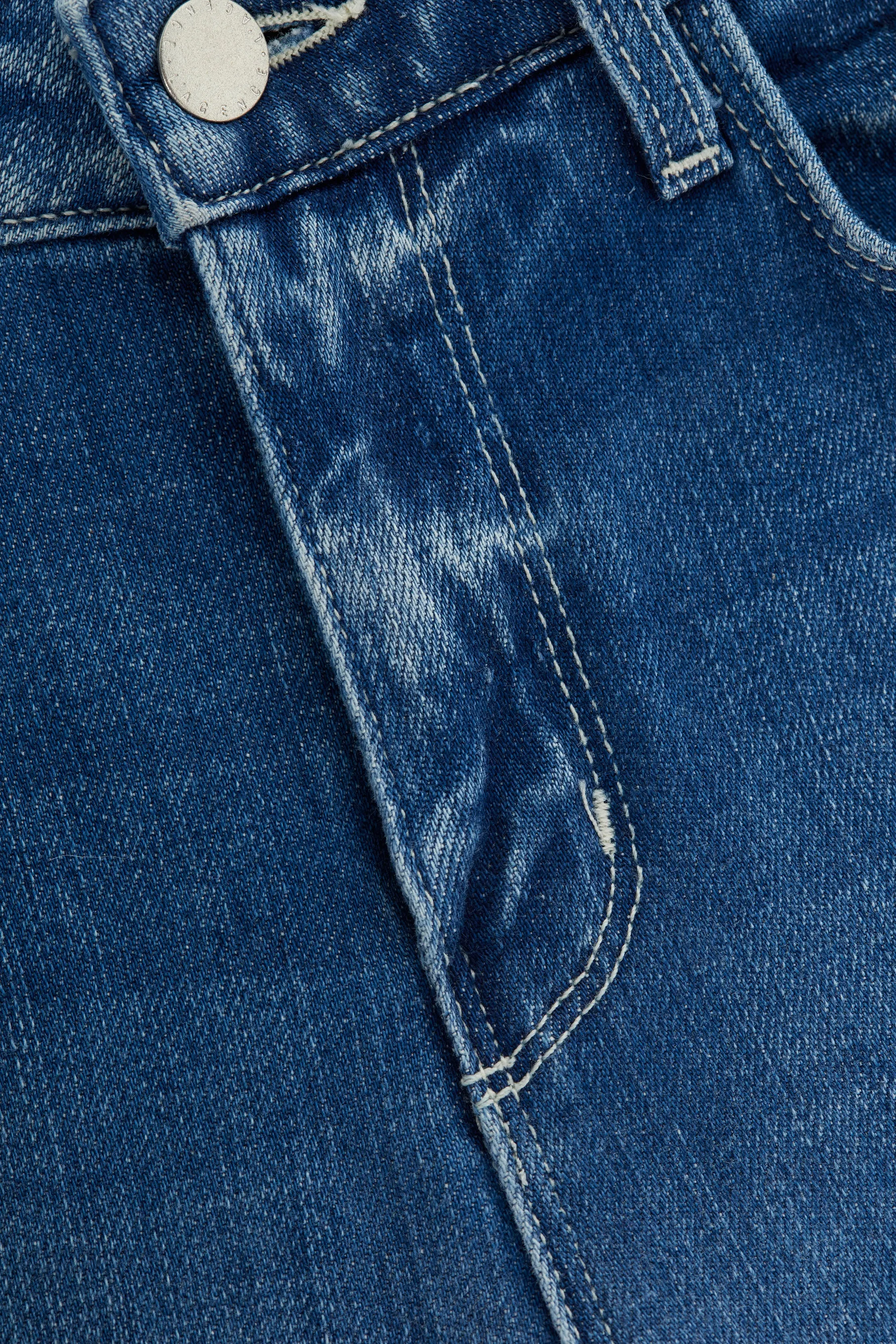 Joanne Low-Rise Weitbeinjeans