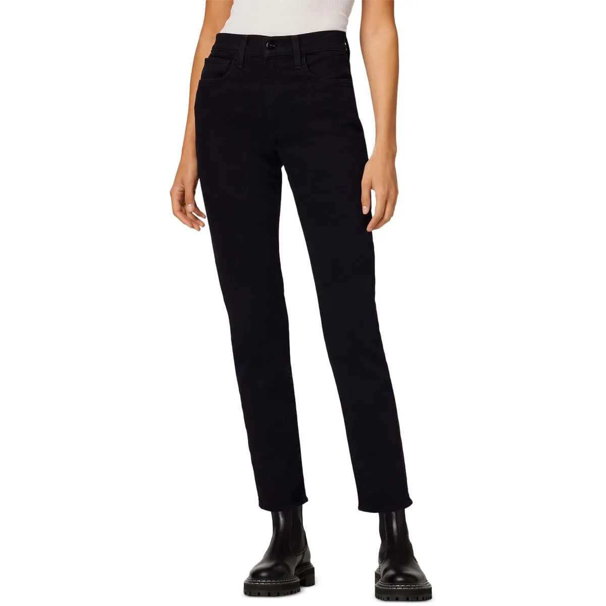 Joe's Damen The Runway Luna High Rise Dunkelblau Cigarette Jeans