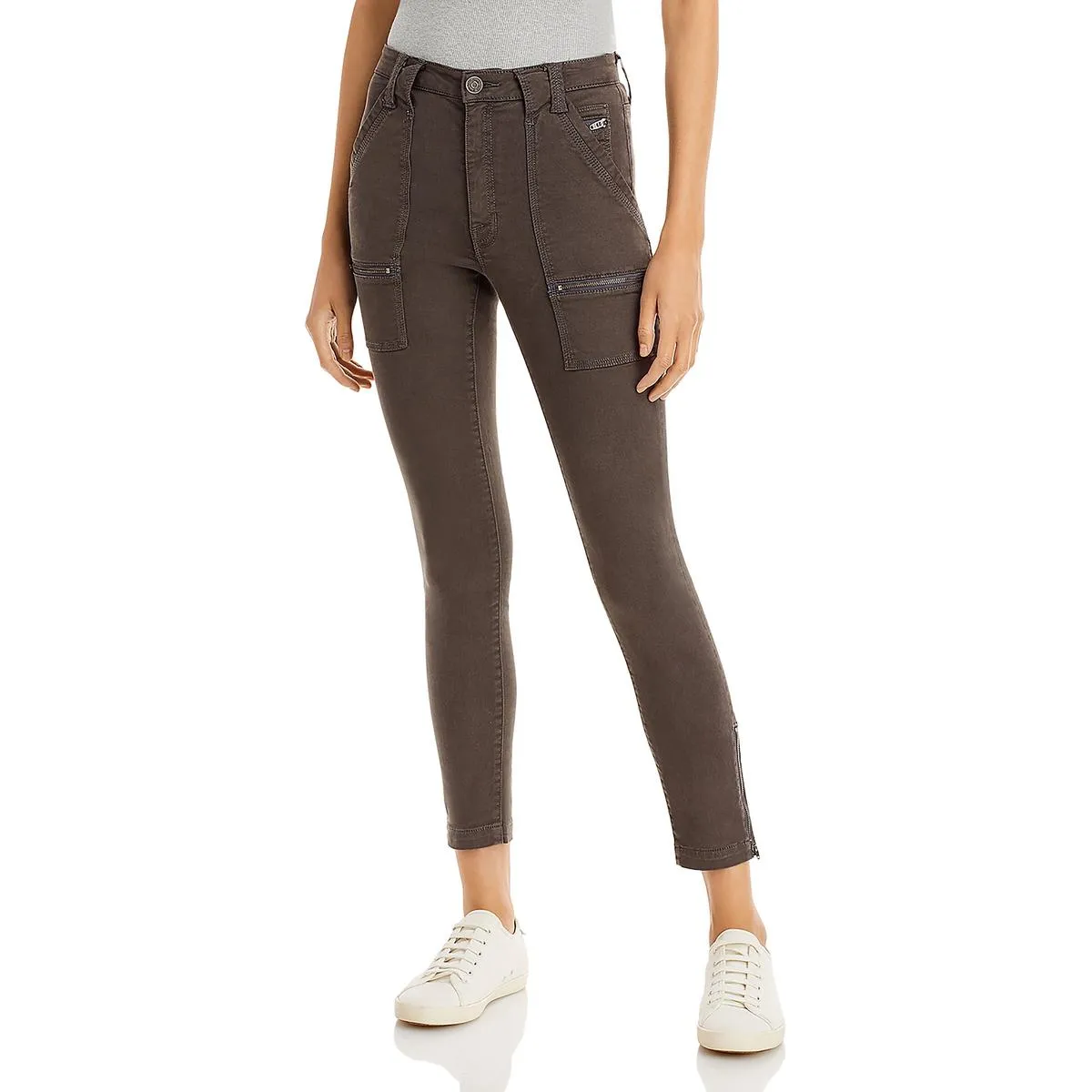 Joie Damen High-Rise Skinny Jeans mit Reißverschluss