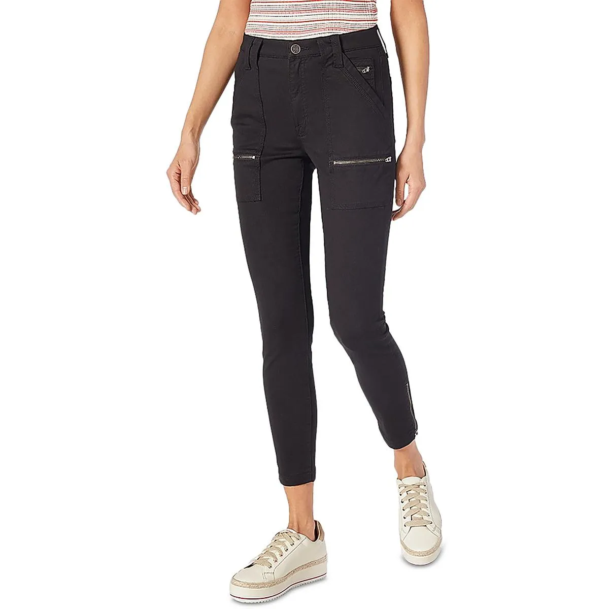 Joie Damen High-Rise Skinny Jeans mit Reißverschluss