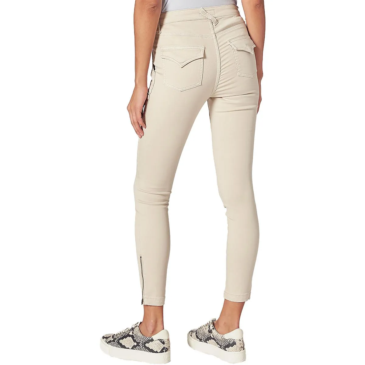 Joie Damen High-Rise Skinny Jeans mit Reißverschluss