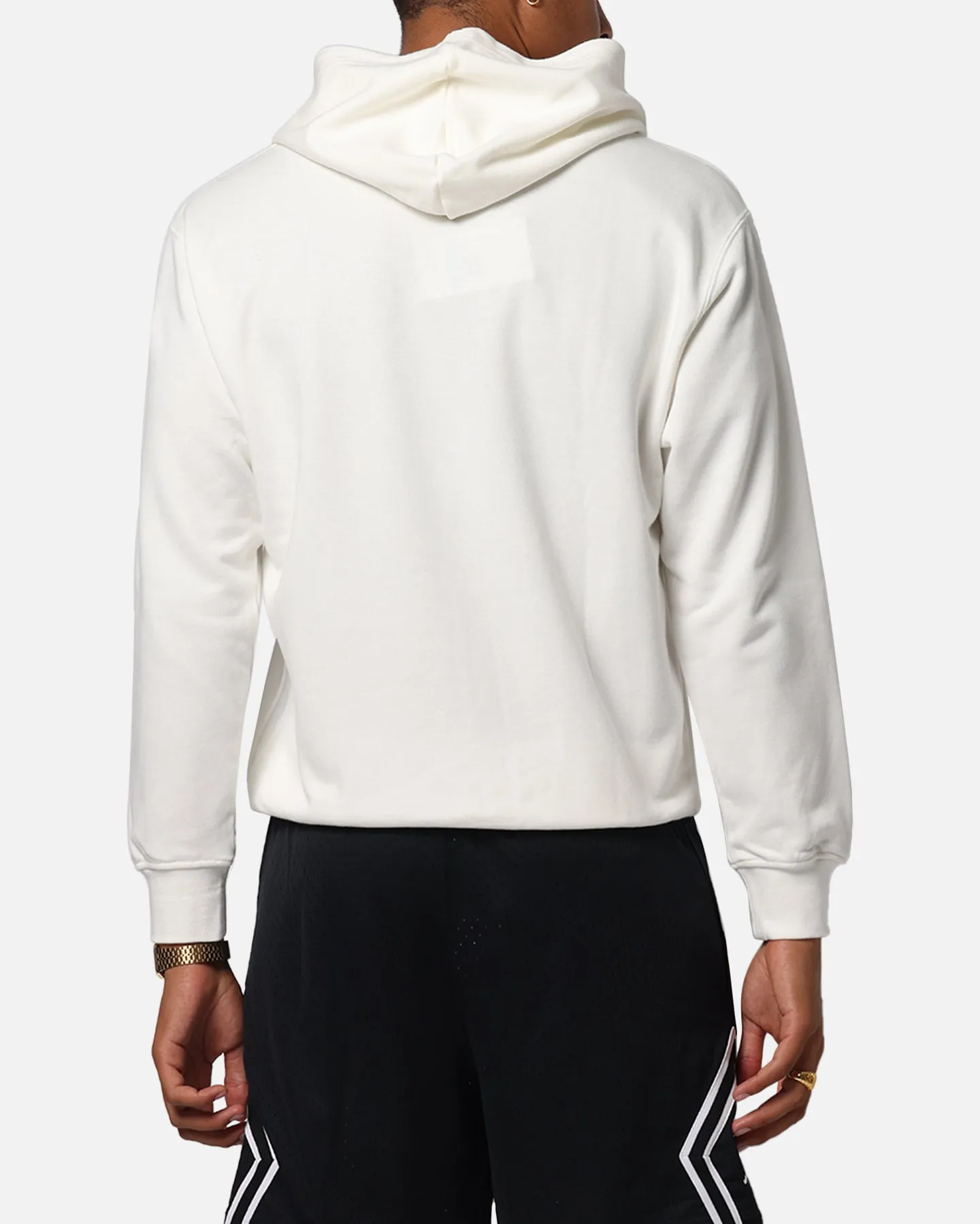 Jordan Brooklyn Fleece Pullover Kapuzenpullover Segel/Schwarz