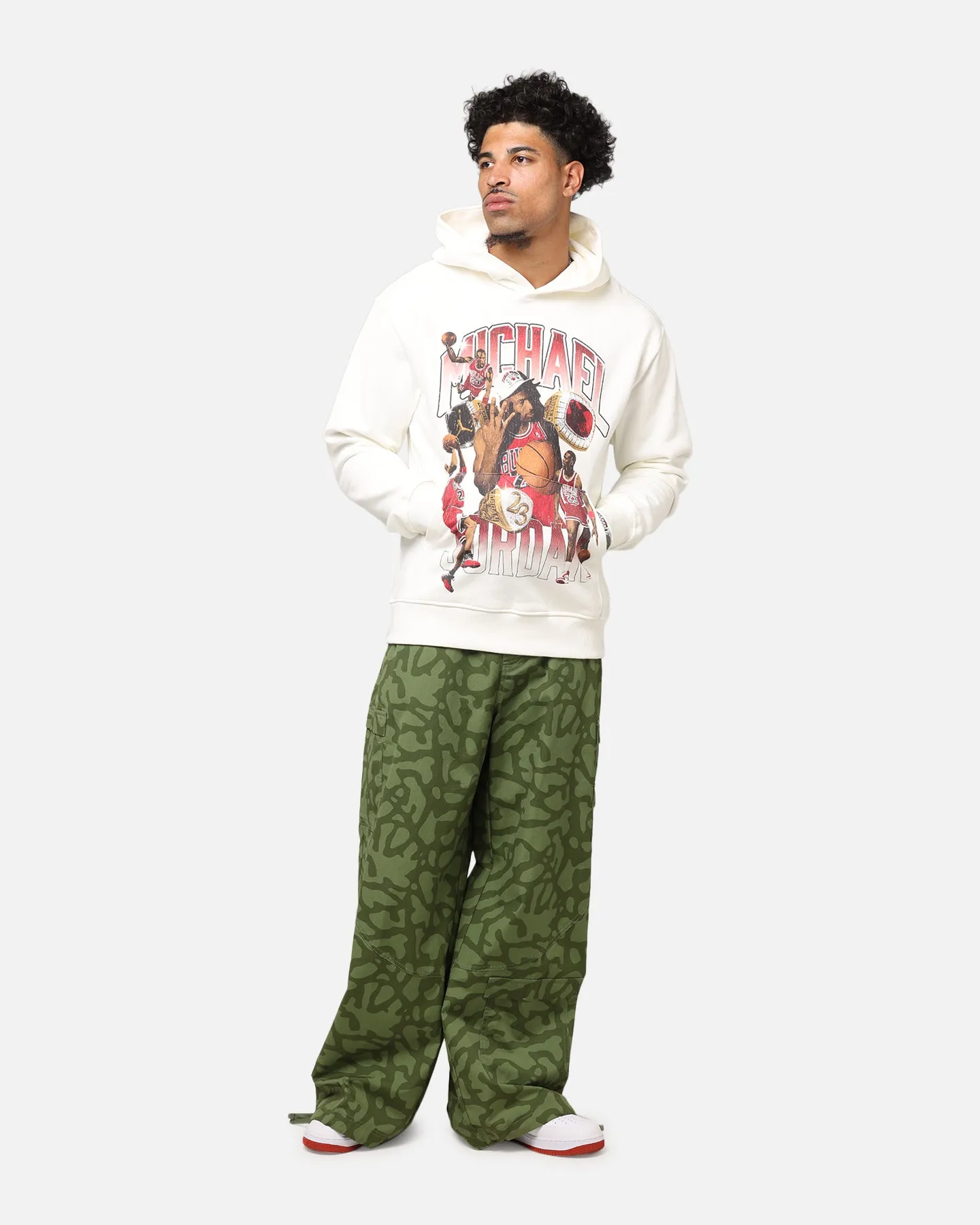 Jordan Jumpman Flight Graphic Fleece Pullover Kapuzenpullover Segel