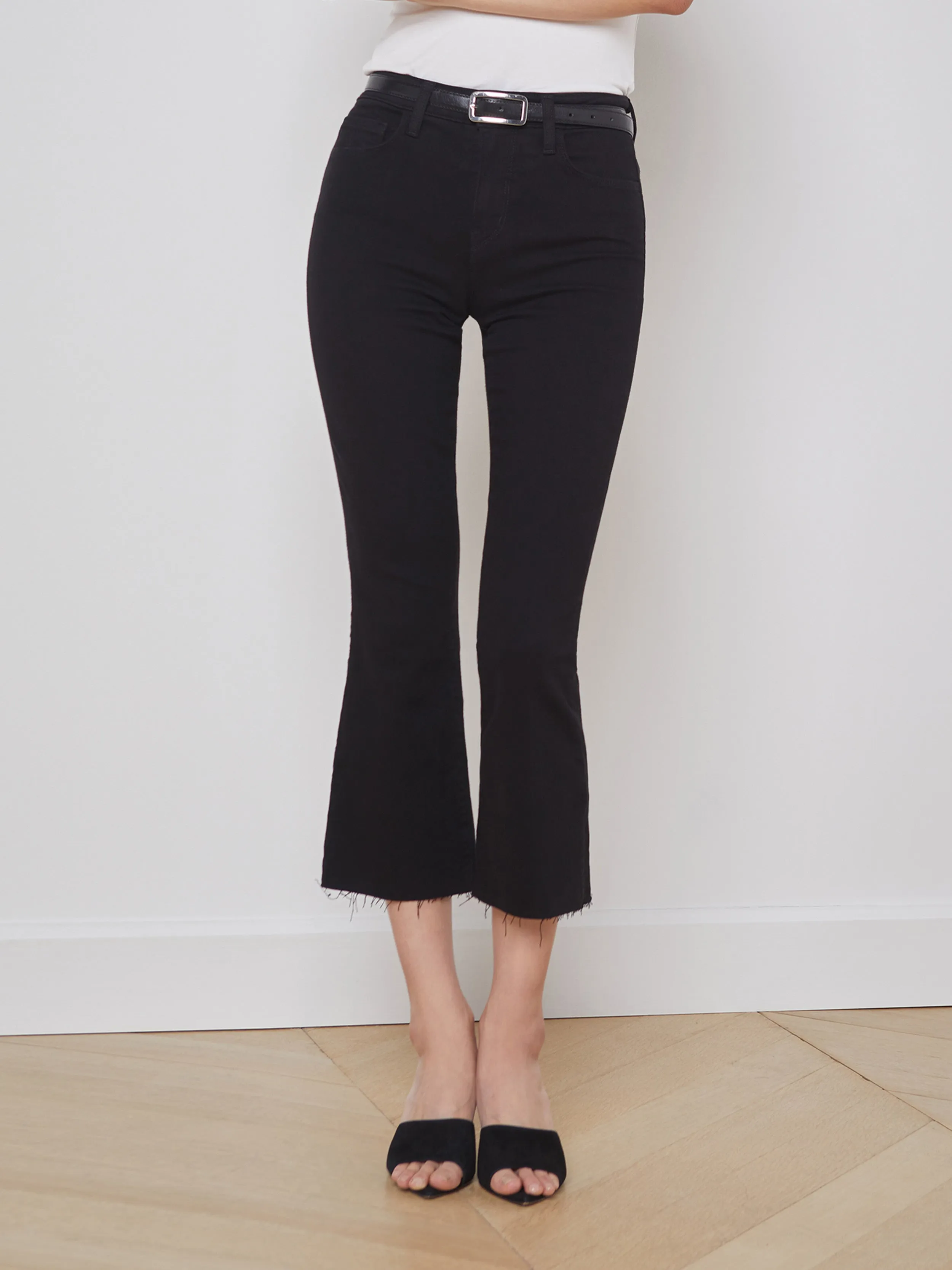 Kendra Cropped Flare Jeans