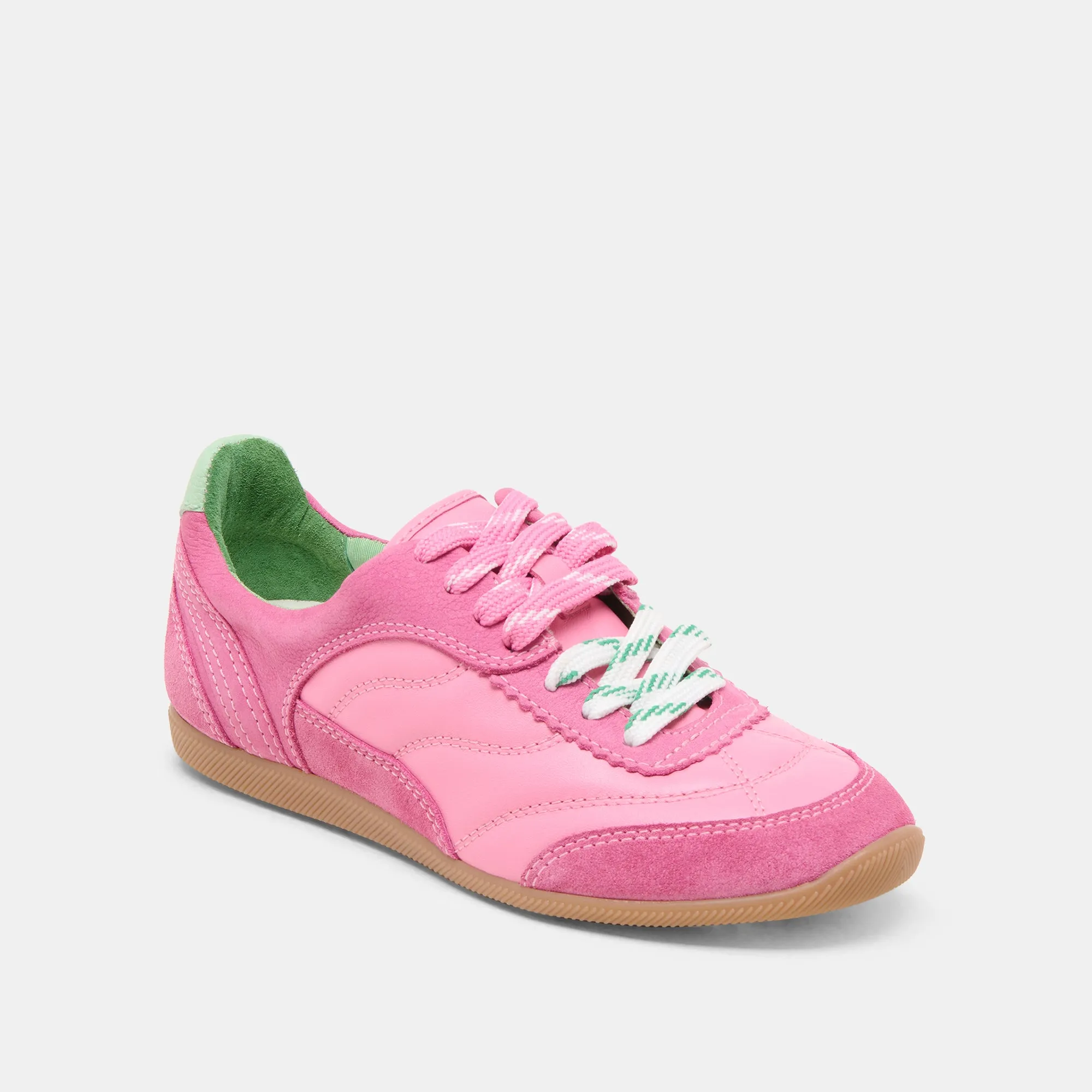 LAINI SNEAKERS ROSA MULTI LEDER