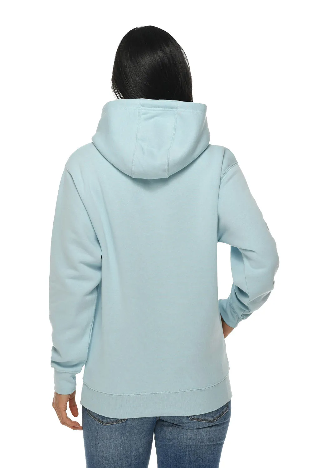 Lane Seven Herren Premium Kapuzenpullover Hoodie mit Kangaroo-Tasche - Nebelblau