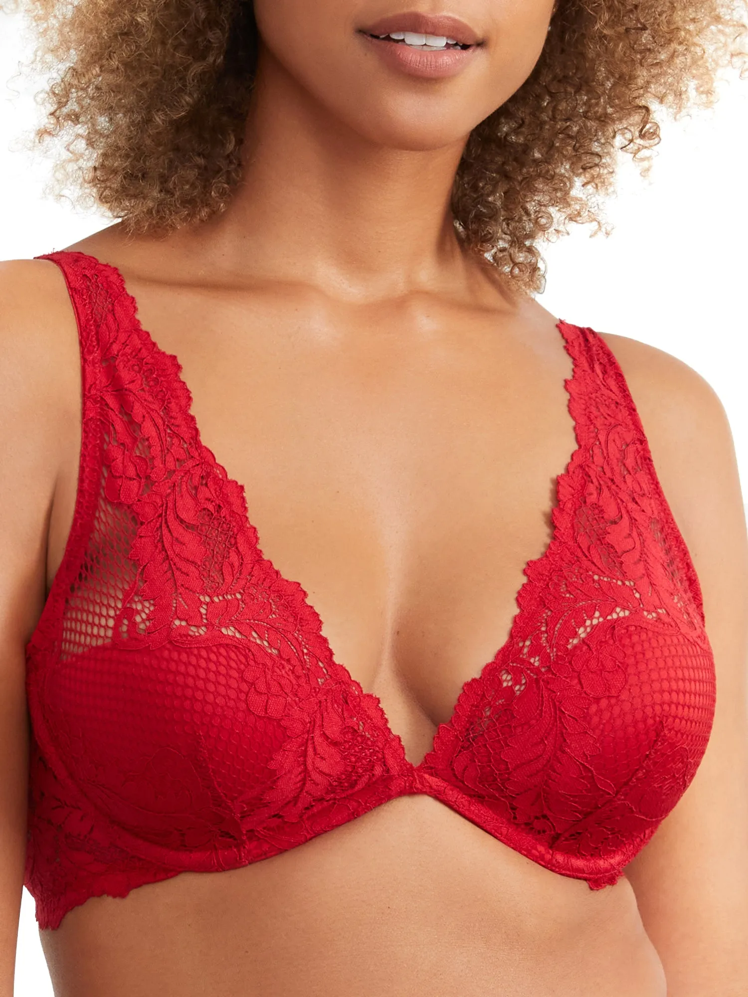 Le Mystere Damen-Spitzenreizvolles Dekolleté-BH