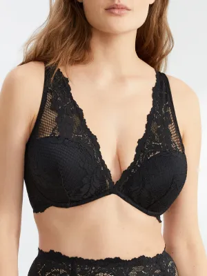 Le Mystere Damen-Spitzenreizvolles Dekolleté-BH