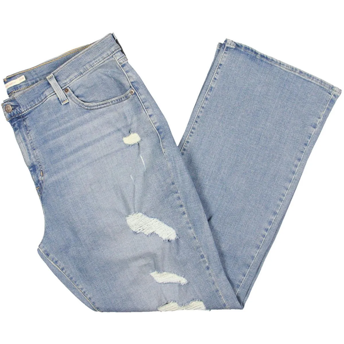 Levi Strauss & Co. Damen Plus 725 High Rise Bootcut Jeans in Hellgewaschen
